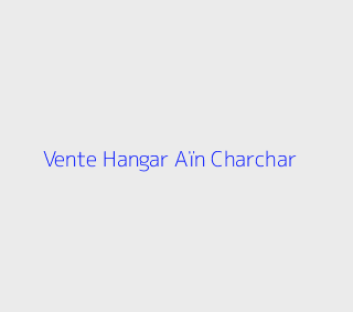 Vente Hangar  Skikda